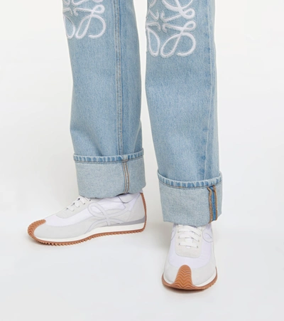 Loewe Sneakers Flow Runner In White
