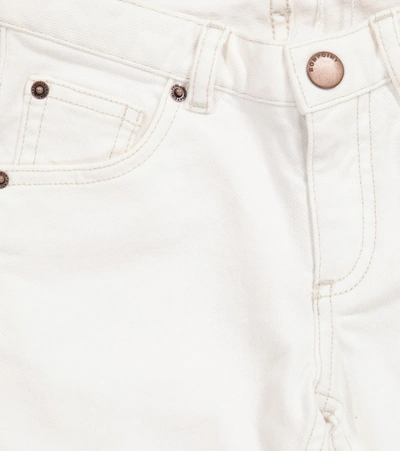 Shop Bonpoint Dewey Jeans In White