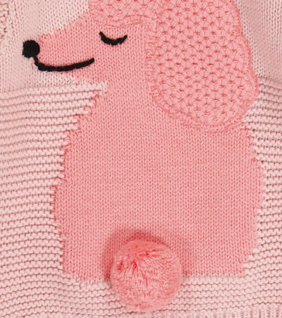 Shop Stella Mccartney Baby Cotton And Wool Sweater In Pink