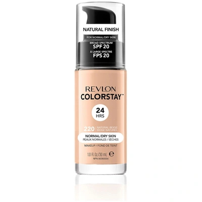 Shop Revlon Colorstay Make-up Foundation For Normal/dry Skin (various Shades) In 18 Natural Beige