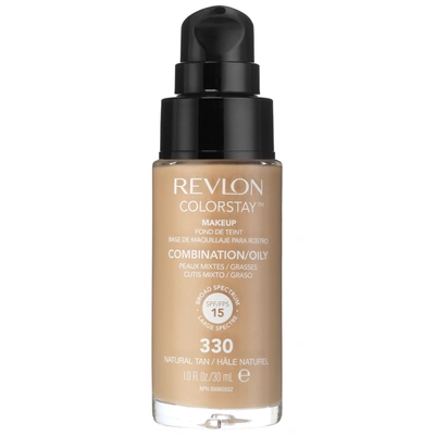 Shop Revlon Colorstay Make-up Foundation For Combination/oily Skin (various Shades) In 11 Natural Tan