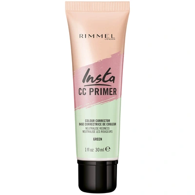 Shop Rimmel Insta Colour Correcting Primer 30ml (various Shades) In 2 Green