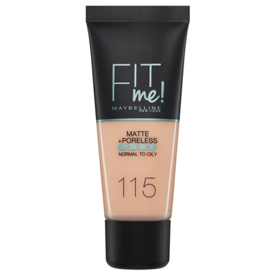 Shop Maybelline Fit Me! Matte And Poreless Foundation 30ml (various Shades) In 28 115 Ivory