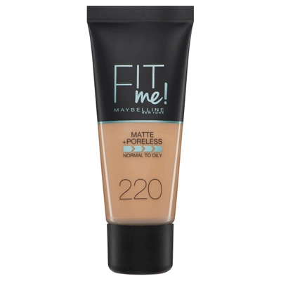 Shop Maybelline Fit Me! Matte And Poreless Foundation 30ml (various Shades) In 15 220 Natural Beige