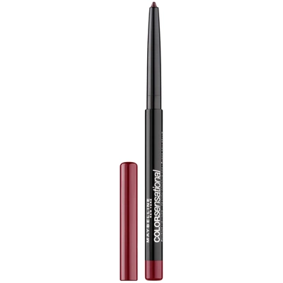 Shop Maybelline Colourshow Shaping Lip Liner (various Shades) In 0 Rich Wine