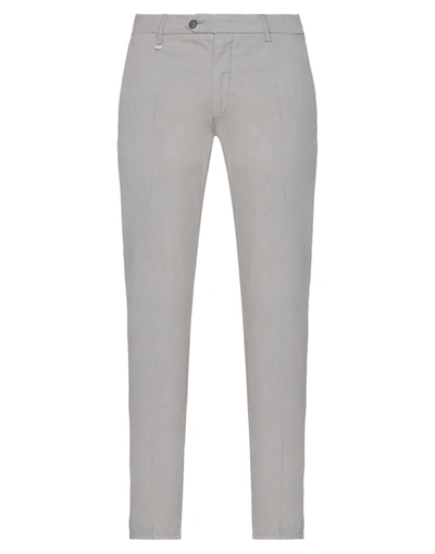 Shop Antony Morato Pants In Dove Grey