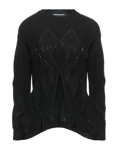 Shop High Woman Sweater Black Size M Alpaca Wool, Nylon