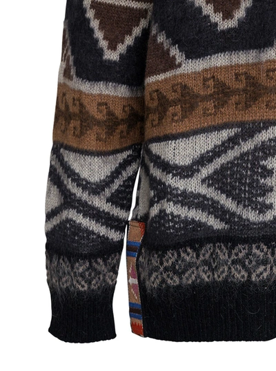 Shop Etro San Francisco Wool Sweater In Multicolor