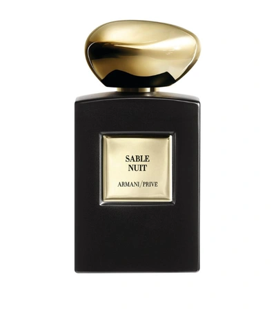 Shop Armani Collezioni Privé Sable Nuit Eau De Parfum (100ml In Multi