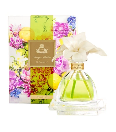 Shop Agraria X Monique Lhuillier Citrus Lily Airessence Diffuser (218ml) In Green