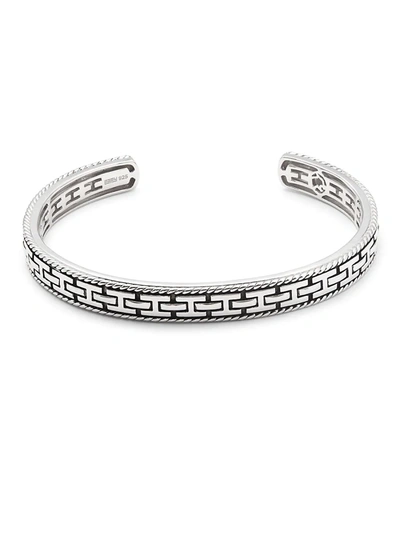 Effy Men's Sterling Silver Bangle Bracelet In Silver