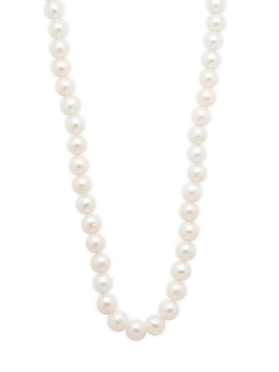 Shop Masako Women's 14k Yellow Gold & 8-8.5mm Cultured  Pearl Necklace