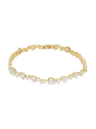 Shop Adriana Orsini Women's Ava Crystal Bracelet In Neutral