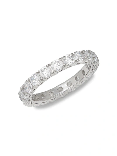 Shop Adriana Orsini Women's Crystal-embellished Ring In White