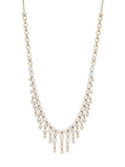 Shop Adriana Orsini Women's Goldtone & Crystal Boho Necklace In Neutral