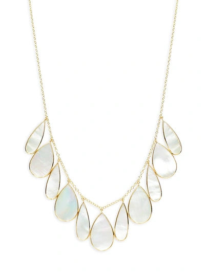 Shop Ippolita Women's 18k Yellow Gold Mother-of-pearl Collar Necklace