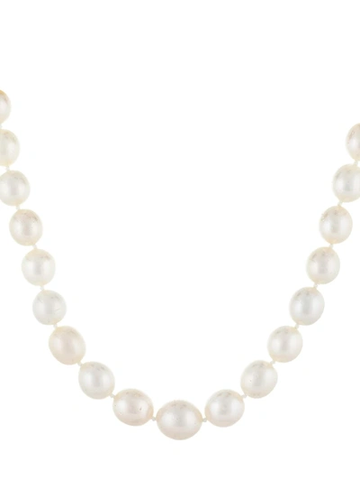 Shop Masako Women's 14k Yellow Gold & 9-11mm Cultured South Sea Pearl Necklace