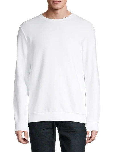 Shop Theory Men's Danen Sweatshirt In Heather Grey