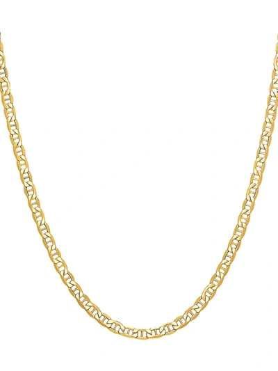Shop Saks Fifth Avenue Women's 14k Yellow Gold Mariner Chain Necklace