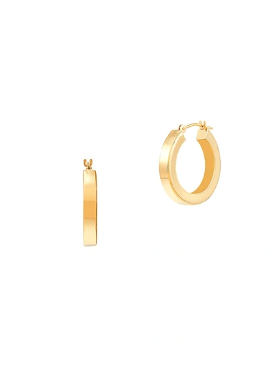 Saks Fifth Avenue Women's 14k Yellow Gold Hoop Earrings In Yellow Gold