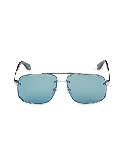 Shop Marc Jacobs Women's 61mm Pilot Sunglasses In Blue