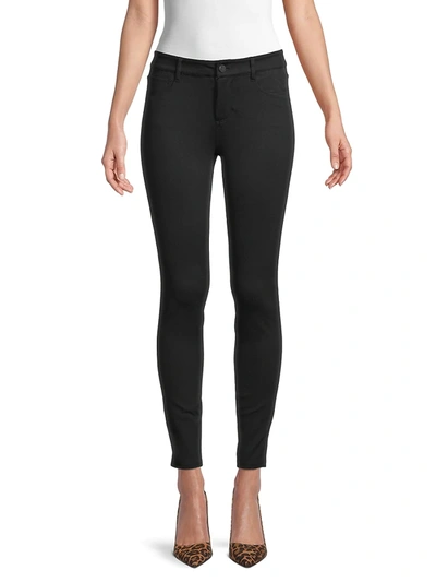 Shop Paige Women's Verdugo Ultra Skinny Stretch Pants In Black