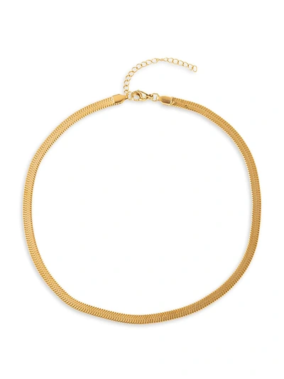 Shop Eye Candy La Men's Luxe Owen Goldtone Single Strand Necklace In Neutral