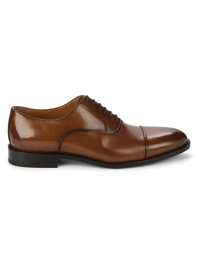 Shop To Boot New York Men's Leesburg Leather Oxfords In Tan