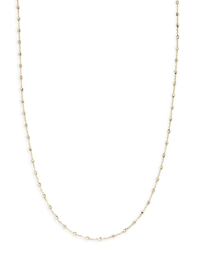 Shop Saks Fifth Avenue Women's 14k Yellow Gold Chain Necklace