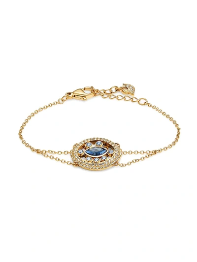 Shop Swarovski Women's Goldtone &  Crystal Bracelet In Neutral