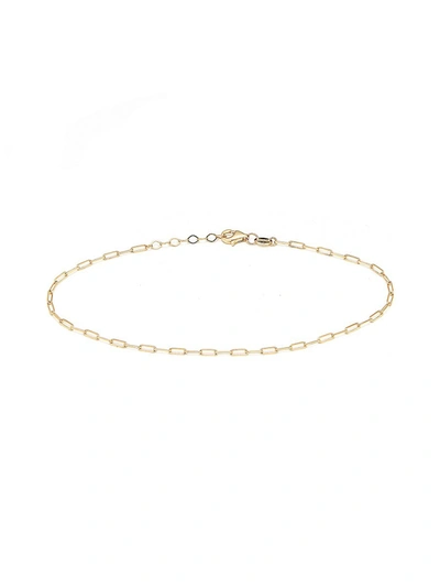 Shop Saks Fifth Avenue Women's 14k Yellow Gold Chain Anklet