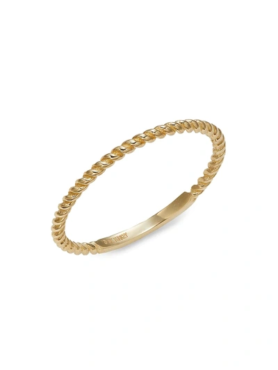 Shop Saks Fifth Avenue Women's 14k Yellow Gold Ring