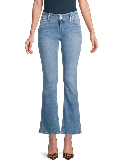 Shop Hudson Women's Collin Mid-rise Bootcut Jeans In Helena