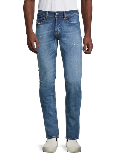 Shop Diesel Men's Sleenker-x Skinny Jeans In Denim