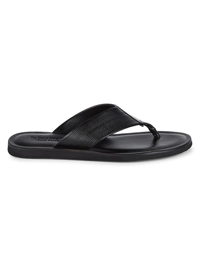 Shop To Boot New York Men's Men's Marbella Leather Sandals In Black