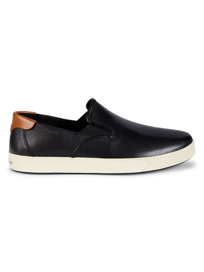 Shop Cole Haan Men's Nantucket 2.0 Slip-on Sneakers In Black