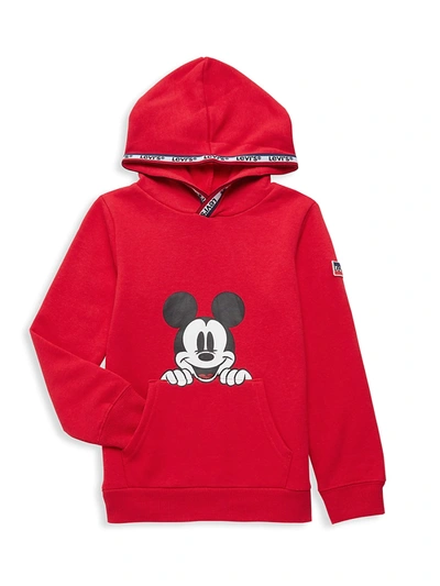 Levi's Kids' Little Boy's X Disney Mickey Mouse Hoodie In Red | ModeSens