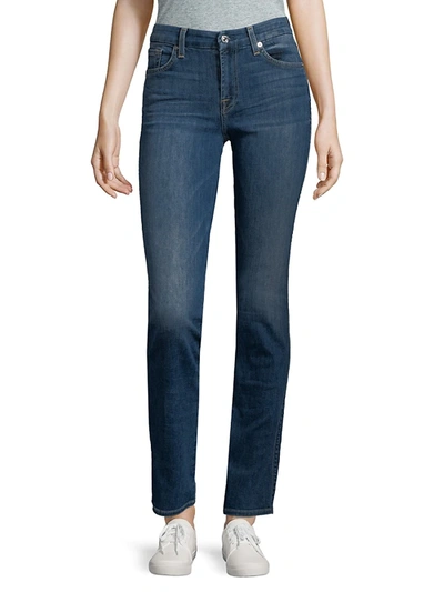 Shop 7 For All Mankind Kimmie Straight Jeans In Bloomsbury