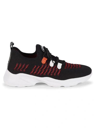 Shop French Connection Men's Robin Lace-up Sneakers In Black