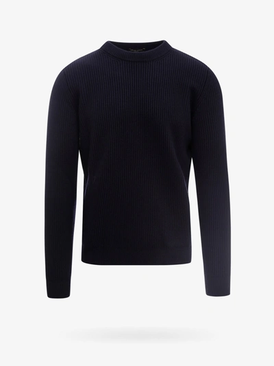 Shop Roberto Collina Sweater In Blue