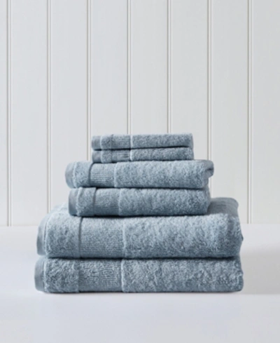 Tommy Bahama Home Island Retreat Towel Set, 6 Piece In Turquoise Blue