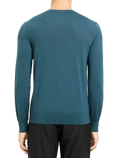 Shop Theory Wool Pullover In Endive