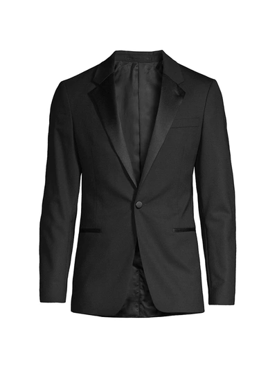 Shop Theory Men's Prosperous Chambers Tuxedo Blazer In Black