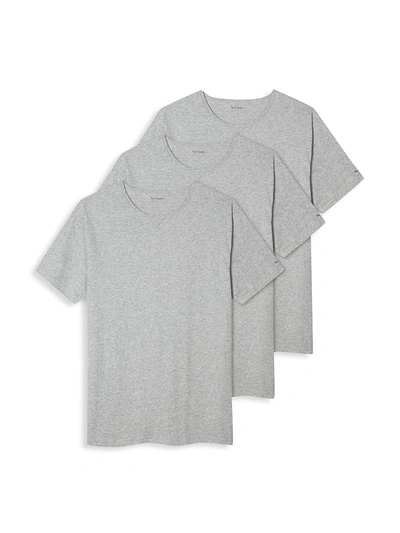 Shop Paul Smith Cotton T-shirt In Grey