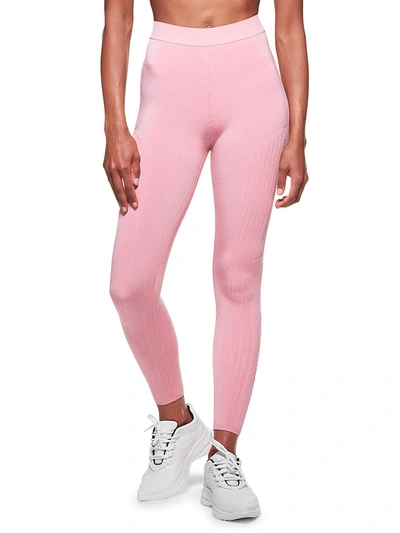 Shop Az Factory Fitted Technical Leggings In Pink