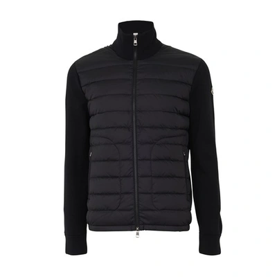 Shop Moncler Double Fabric Jacket In Black