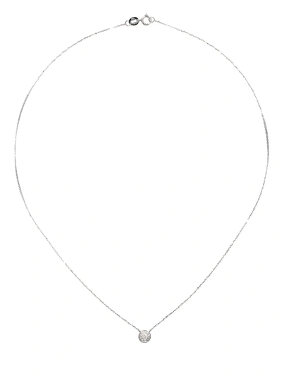 Shop Dana Rebecca Designs 14kt White Gold Lauren Joy Diamond Necklace In Silver