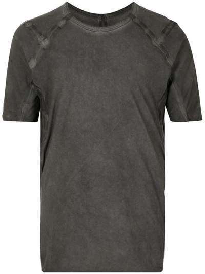Shop Isaac Sellam Experience Acid-wash Short-sleeved T-shirt In 灰色