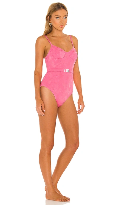 Shop Solid & Striped The Spencer One Piece In Watermelon