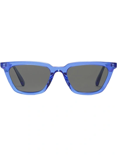 Shop Gentle Monster Agail Bl1(g) Sunglasses In Braun